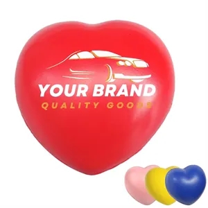 Customized Hand-Held Heart-Shaped Stress Relief Ball