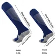 Sport Custom Anti Slip Knee High Athletic Football Socks | https://www.bestnamebadges.com