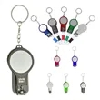 Versatile Nail Clippers Mirror  Keychain Black Tool Pens | https://www.bestnamebadges.com