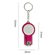 Versatile Nail Clippers Mirror  Keychain Black Tool Pens | https://www.bestnamebadges.com