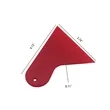 Multifunctional Small Triangle Scraper for Car Cleaning | https://www.bestnamebadges.com