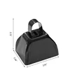 Small Metal Cowbell With Handle Noisemaker In Stock Custom | https://www.bestnamebadges.com