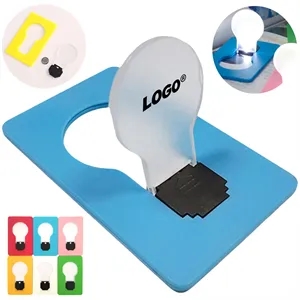 Mini Foldable Portable Pocket Card LED Light Flashlight
