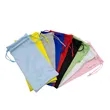 Microfiber Drawstring Storage Bag Eyeglass Pouch In Stock | https://www.bestnamebadges.com