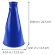 Plastic Megaphone With Adjustable Strap Cheer Cheerleader | https://www.bestnamebadges.com