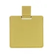 Compact Stainless Steel Makeup Mirror with PU Leather Case | https://www.bestnamebadges.com