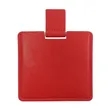 Compact Stainless Steel Makeup Mirror with PU Leather Case | https://www.bestnamebadges.com