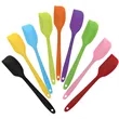 Colorful Silicone Spatula Customizable Kitchen Tool | https://www.bestnamebadges.com