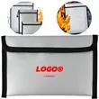 Fireproof Waterproof Document Bag With Secure Closure | https://www.bestnamebadges.com
