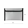 Fireproof Waterproof Document Bag With Secure Closure | https://www.bestnamebadges.com