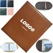 PU Leather A4 Document Binder Folder With Ring Mechanism | https://www.bestnamebadges.com