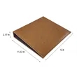 PU Leather A4 Document Binder Folder With Ring Mechanism | https://www.bestnamebadges.com