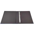 PU Leather A4 Document Binder Folder With Ring Mechanism | https://www.bestnamebadges.com