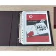 PU Leather A4 Document Binder Folder With Ring Mechanism | https://www.bestnamebadges.com