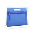 Clear PVC Zipper Tote Bag With Handle For Travel Storage | https://www.bestnamebadges.com