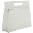 Clear PVC Zipper Tote Bag With Handle For Travel Storage | https://www.bestnamebadges.com