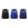 Drawstring Waterproof Sports Backpack With Side Mesh Pockets | https://www.bestnamebadges.com