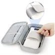 Multi Pocket Tech Accessory Organizer Travel Cable Bag | https://www.bestnamebadges.com