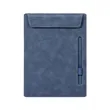 A4 Leather Document Folder With Writing Pad And Pen Holder | https://www.bestnamebadges.com