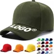 Custom Embroidered Baseball Cap Adjustable Sun Outdoor Hat | https://www.bestnamebadges.com