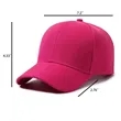 Custom Embroidered Baseball Cap Adjustable Sun Outdoor Hat | https://www.bestnamebadges.com