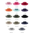 Custom Outdoor Sun Hat Mesh Panel Wide Brim Bucket In Stock | https://www.bestnamebadges.com