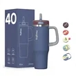 40OZ MultiFunction Stainless Steel Travel Mug Various lids | https://www.bestnamebadges.com