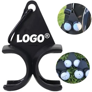 Funny Golf Ball Holder Keychain For Outdoor Sports Lovers