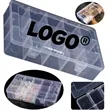 Clear Adjustable Plastic Organizer Box Dividers In Stock | https://www.bestnamebadges.com