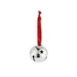 Christmas Jingle Bells with Red Ribbon | https://www.bestnamebadges.com