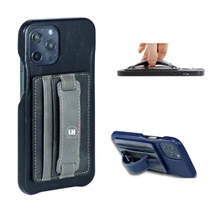 Detachable Phone Card Holder Phone Stand Finger Strap | https://www.bestnamebadges.com