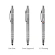 Custom Metallic Stylus Pen With Logo | https://www.bestnamebadges.com