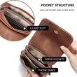 Leather Cell Phone Bag Wallet Purses Crossbody Bags | https://www.bestnamebadges.com