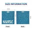 Student Nurse Badge ID Name Black Identification Tags Card | https://www.bestnamebadges.com