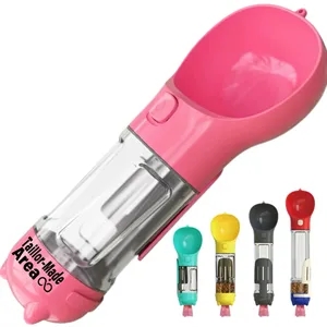 10Oz. Versatile Pet Drinking Feeder Dog Travel Bottle Set