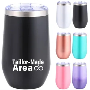 16Oz. Portable Stainless Steel Water Bottle Travel Black Mug