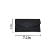 Portable Versatile Pouch Stationery Storage Felt Black Bag | https://www.bestnamebadges.com