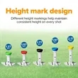 Adjustable Height Triangular Directional Design Golf Tees | https://www.bestnamebadges.com