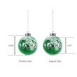 Shatter Resistant Confetti Holiday Ornaments | https://www.bestnamebadges.com