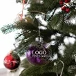 Shatter Resistant Confetti Holiday Ornaments | https://www.bestnamebadges.com