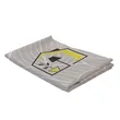 8' Lightweight 4-Sided Throw Full-Color Full-Bleed | https://www.bestnamebadges.com