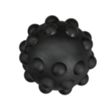 Push Pop Stress Reliever Ball | https://www.bestnamebadges.com