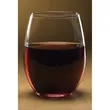 Stemless Red Wine Glass | https://www.bestnamebadges.com