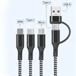 PD 5 in 1 Multi Universal 3A Fast Charging Cable | https://www.bestnamebadges.com