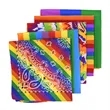 Full Color Imprint Muti-functional Polyester Bandanas | https://www.bestnamebadges.com