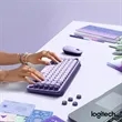 Logitech® POP Keys Keyboard | https://www.bestnamebadges.com
