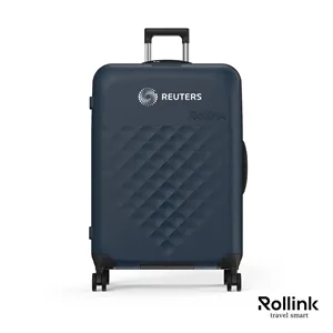 Rollink® Flex 360 Large Checked 4 Wheel Suitcase | https://www.bestnamebadges.com