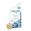 Cooper VividPrint™ Award -  Starfire/Gold Circle | https://www.bestnamebadges.com