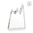 Alpine Award - Clear | https://www.bestnamebadges.com