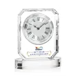 Westford VividPrint™ Clock on Base | https://www.bestnamebadges.com